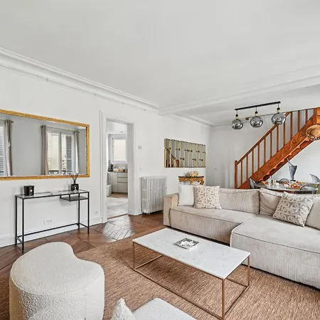 Apartamento Duplex Avec Billard à Côté De La Tour Eiffel ! *